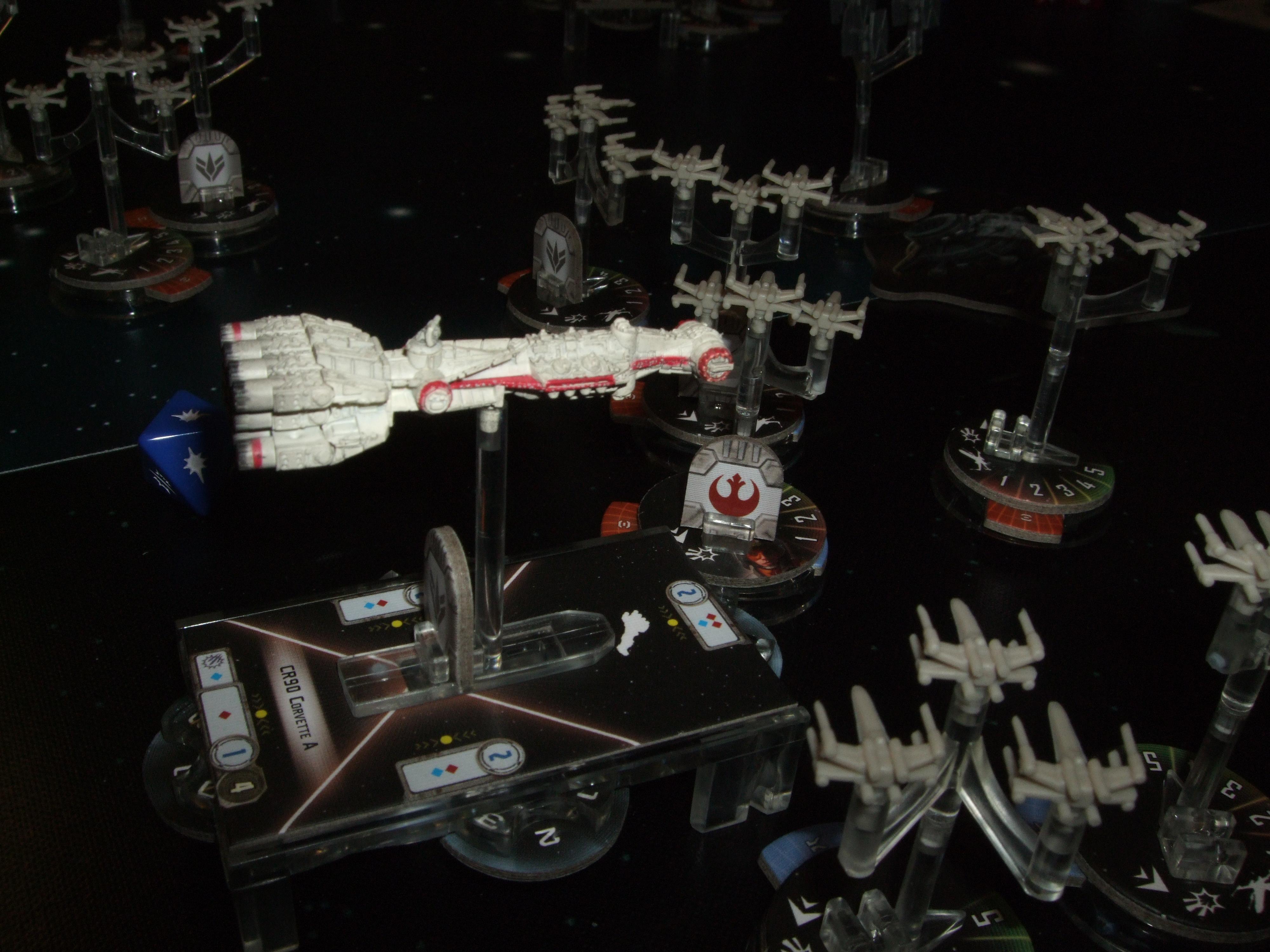 Armada, Space, Star Destroyer, Star Wars, X Wing XWing's move to